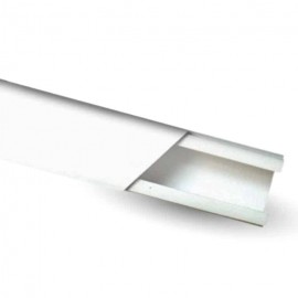 Canaleta de plastico TMK 1720 Blanco 17 x 20 x 2500 mm Thorsman