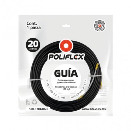 Guía para poliducto de 20m Poliflex