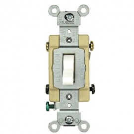 Interruptor toma de tierra Leviton CS420-2W