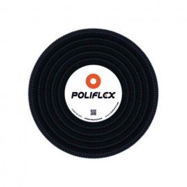 Poliducto Negro Automotriz ranurado 3/8? 50m Poliflex