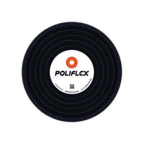 Poliducto Negro Automotriz ranurado 3/8? 50m Poliflex
