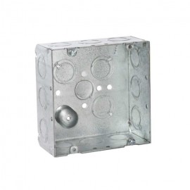 Caja cuadrada de 4-11/16? 2-1/8 de profundidad KO de 1/2? y 15 KO teécnicos Hubbell
