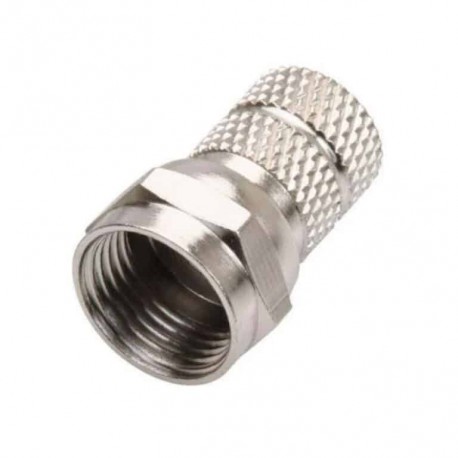 Conector macho tipo F para cable RG59, de enroscar Steren